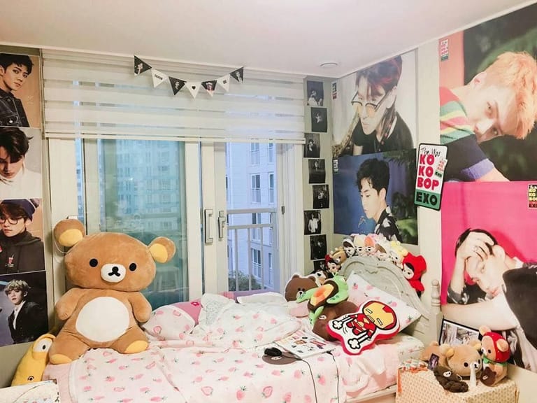 20+ Dekorasi Kamar Kpopers Mulai Dari BTS, EXO, Bigbang, Dll Terbaru