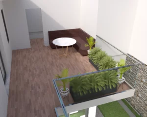Desain Balkon - Mirach Interior