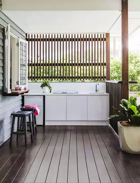 Desain Dapur Minimalis di belakang rumah sederhana