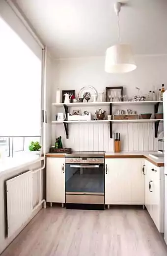 Desain Rak Dapur Minimalis 2x1