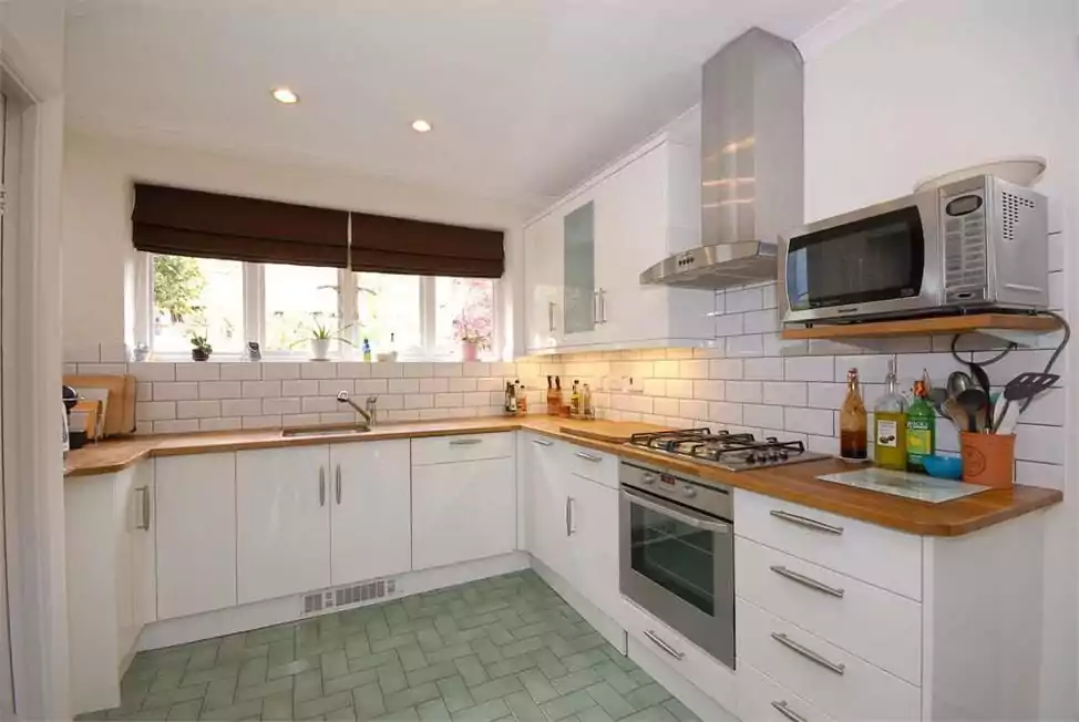 Inspirasi Desain Dapur Minimalis 3x3 Putih