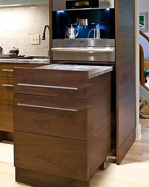 Inspirasi Laci Meja Tersembunyi Untuk Dapur Kecil