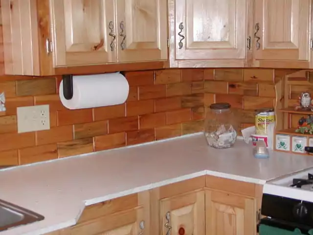 Model Keramik Dinding Dapur Kayu