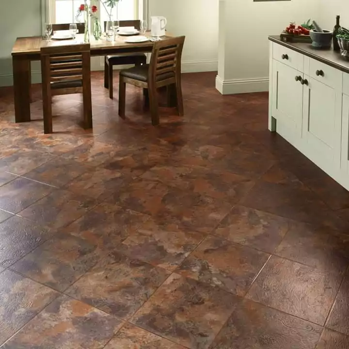 Model Keramik Lantai Dapur Warna Coklat