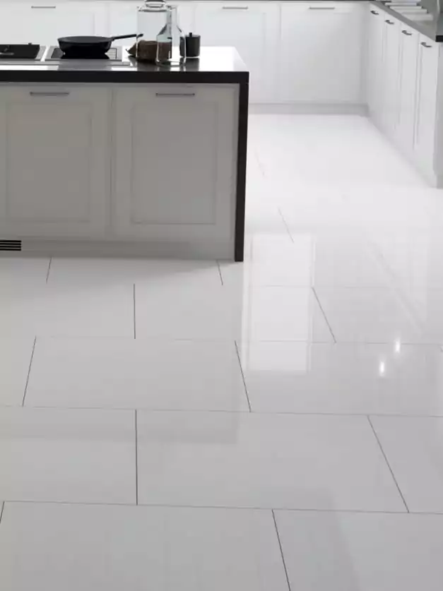 Model Keramik Lantai Dapur Warna Putih
