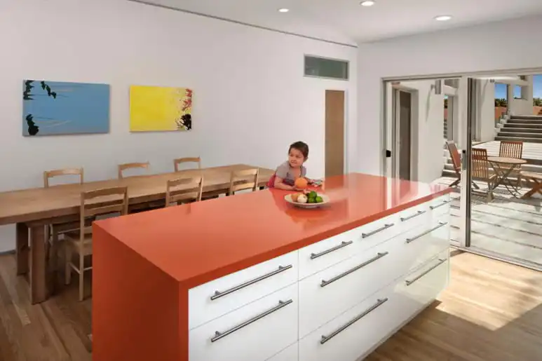 dapur meja colorfull