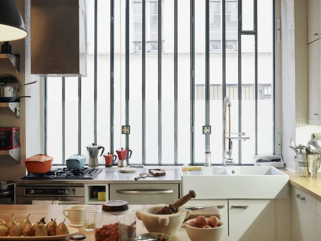 meja dapur kayu sederhana & modern