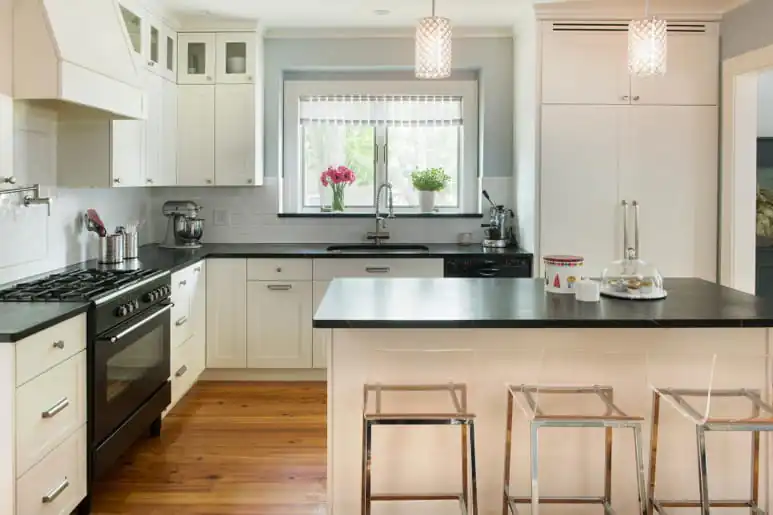 meja dapur minimalis ukuran 2 x 1