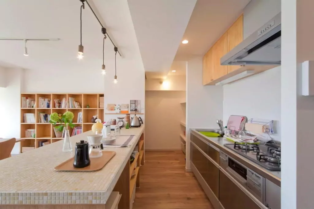 mini bar cafe bahan kayu