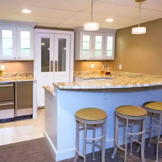 mini bar dapur mewah