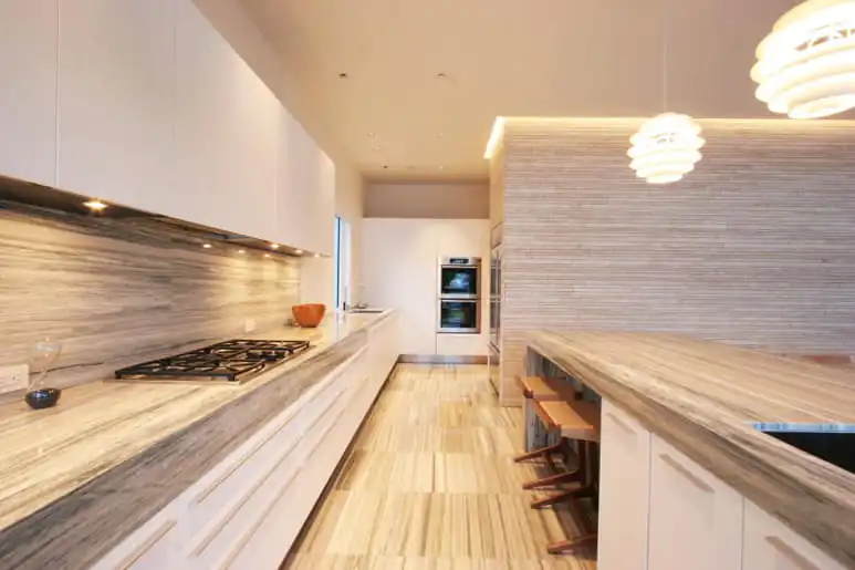 meja dapur minimalis modern hpl