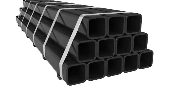 banner besi hollow hitam