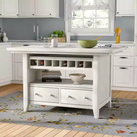 kitchen set mini bar dengan duco putih