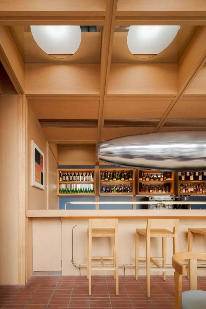 mini bar cafe kayu multiplek