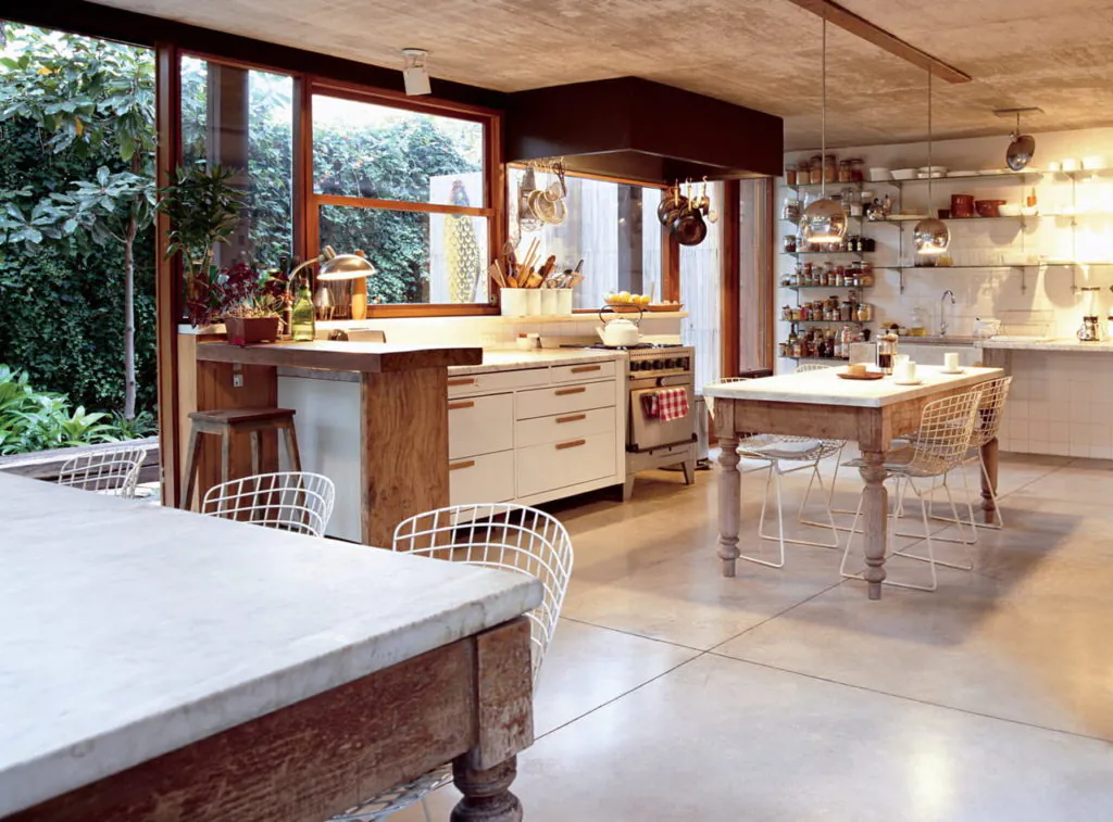 mini bar dapur kontemporer