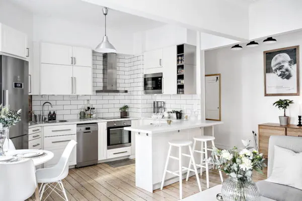 banner ukuran kitchen set