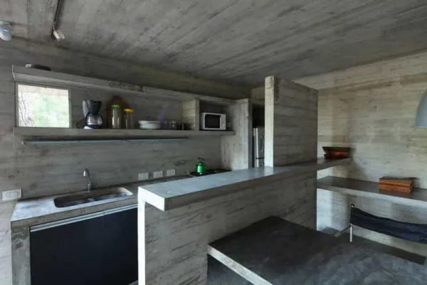 behel meja dapur cor