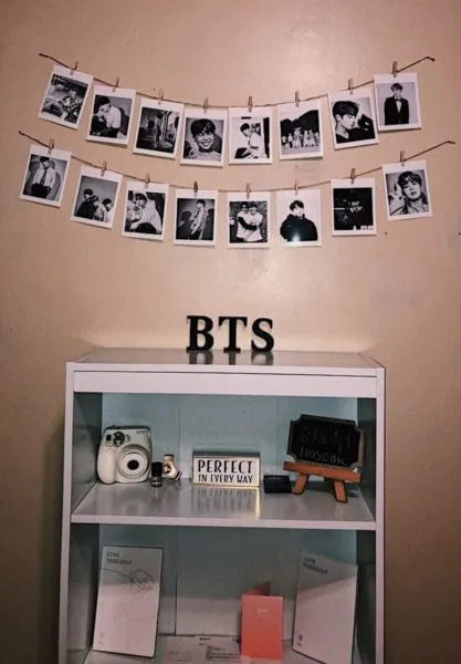 dekor kamar kpop bts