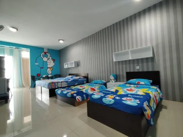 dekorasi kamar keluarga doraemon