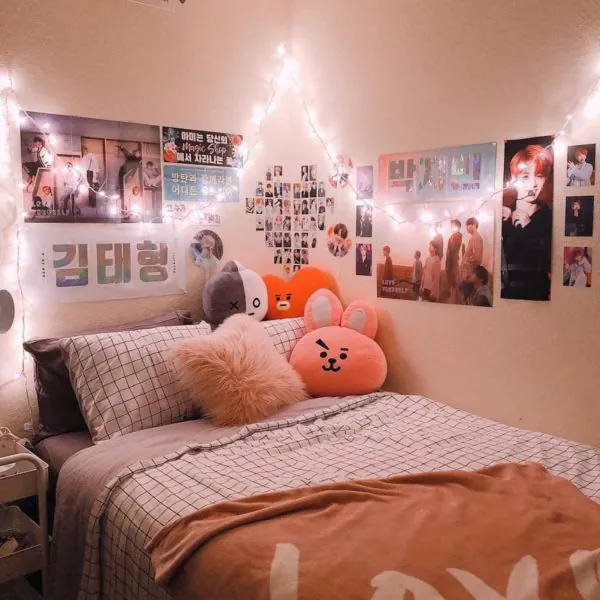 dekorasi kamar kpopers cantik