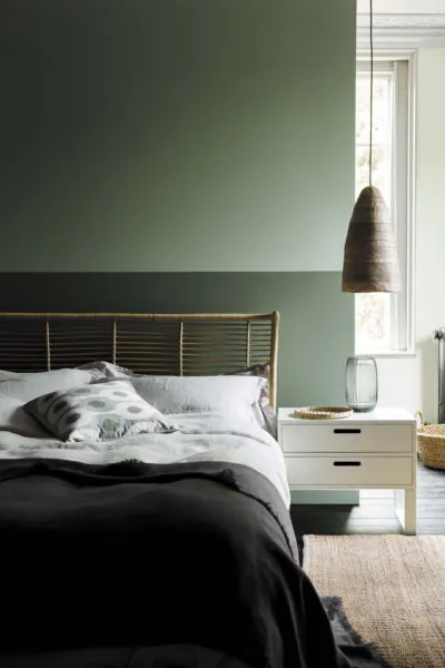 dekorasi kamar simple 2 warna