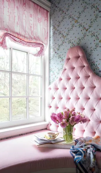 dekorasi kamar tidur remaja pink