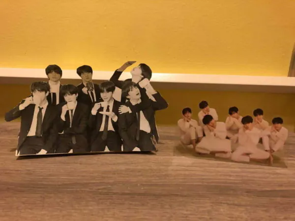 hasil dekor foto bts