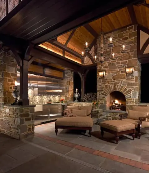 kanopi dapur skandinavian