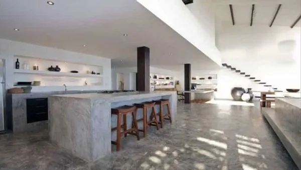 keunggulan meja dapur cor