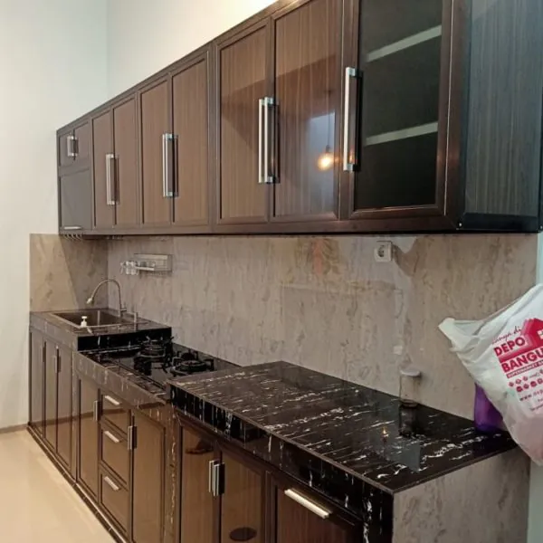 kitchen set alumunium mewah