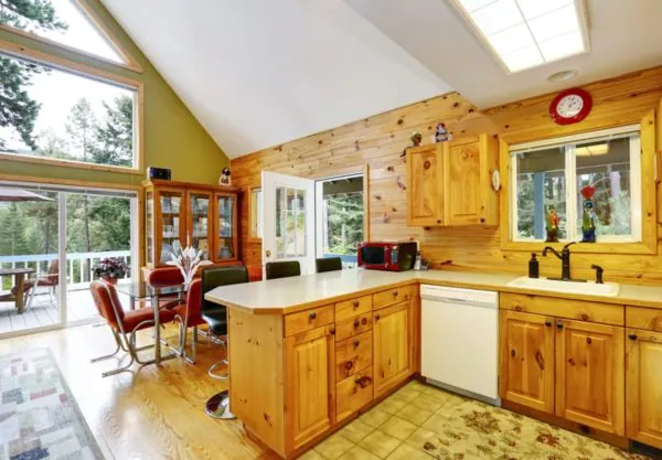 plafon dapur terbuka