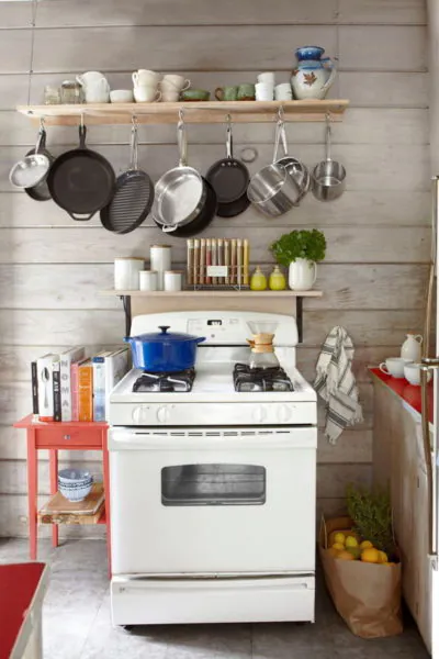 warna dapur motif kayu muda