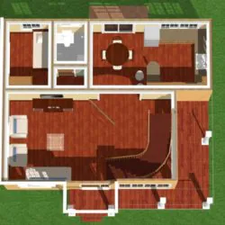 banner denah rumah 6x10