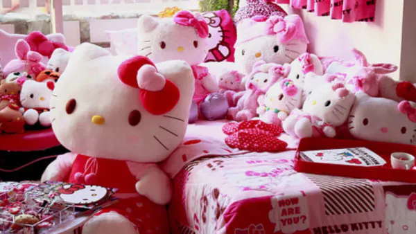 dekor kamar hello kitty dewasa menarik