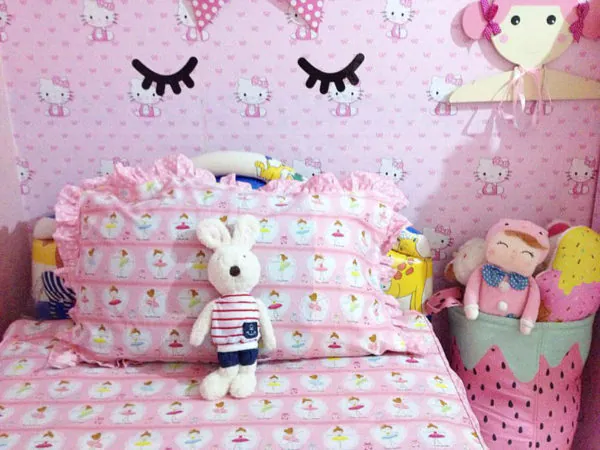 dekor kamar kecil hello kitty dewasa