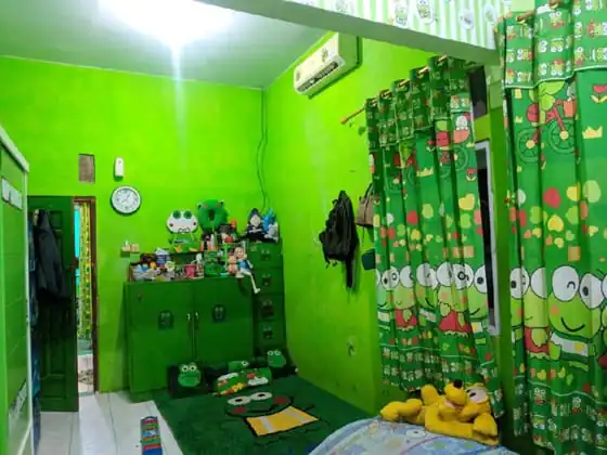 dekorasi kamar keroppi sederhana