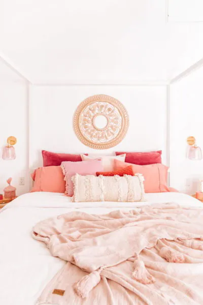 dekorasi kamar ulang tahun warna pink