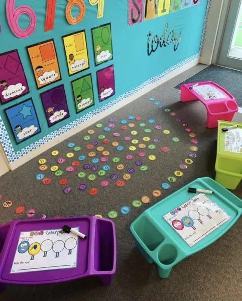 denah kelas kreatif