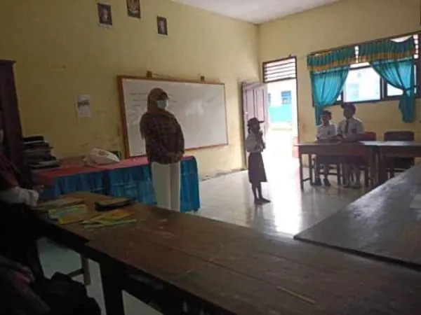 denah kelas letter u