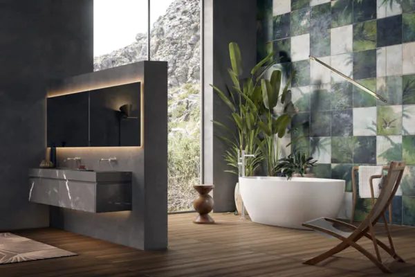 kamar mandi mewah modern