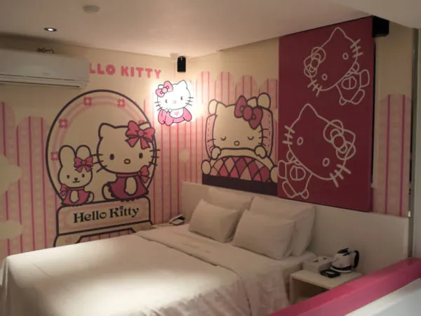 model kamar hello kitty dewasa