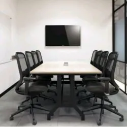 Custom Meja Meeting Minimalis