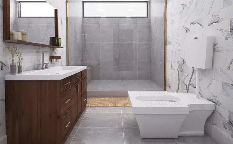 banner desain kamar mandi wc jongkok