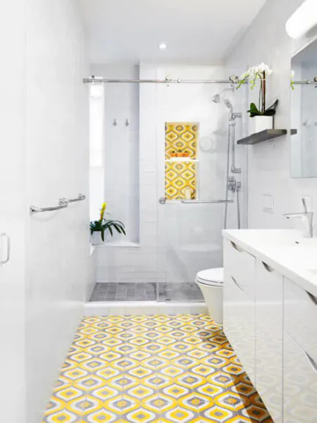 desain kamar mandi ukuran 1x1 modern