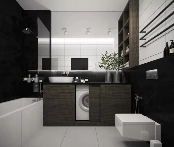 kamar mandi minimalis elegan