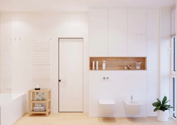 kamar mandi minimalis yang luas