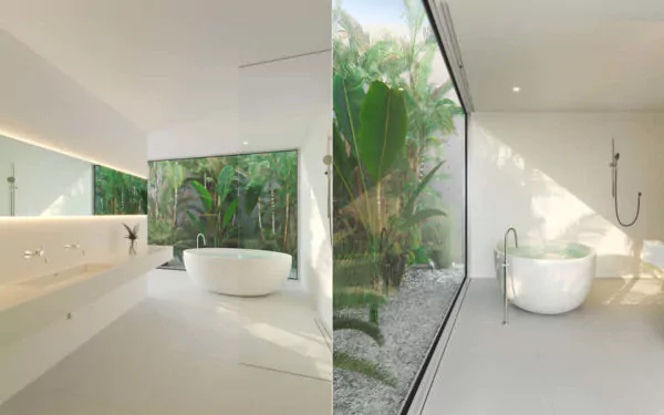 kamar mandi modern minimalis