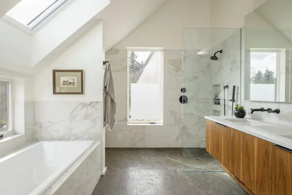 lantai keramik kamar mandi elegan modern