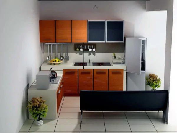 renovasi dapur rumah subsidi type 30 60 letter L