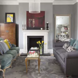 banner dekorasi ruang keluarga